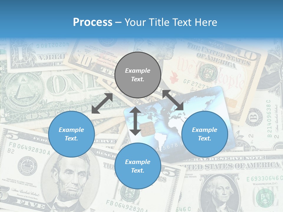 Modern Debit Global PowerPoint Template