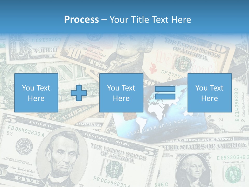 Modern Debit Global PowerPoint Template