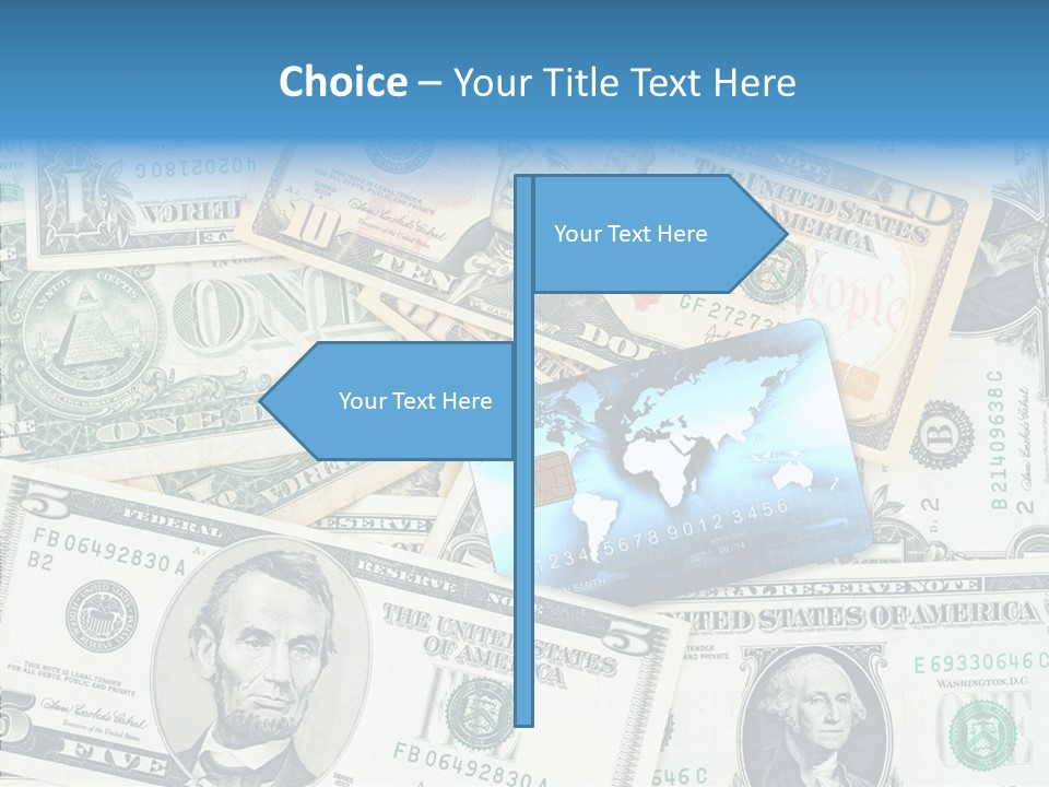 Modern Debit Global PowerPoint Template