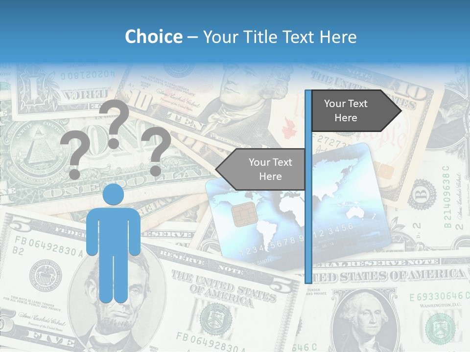 Modern Debit Global PowerPoint Template