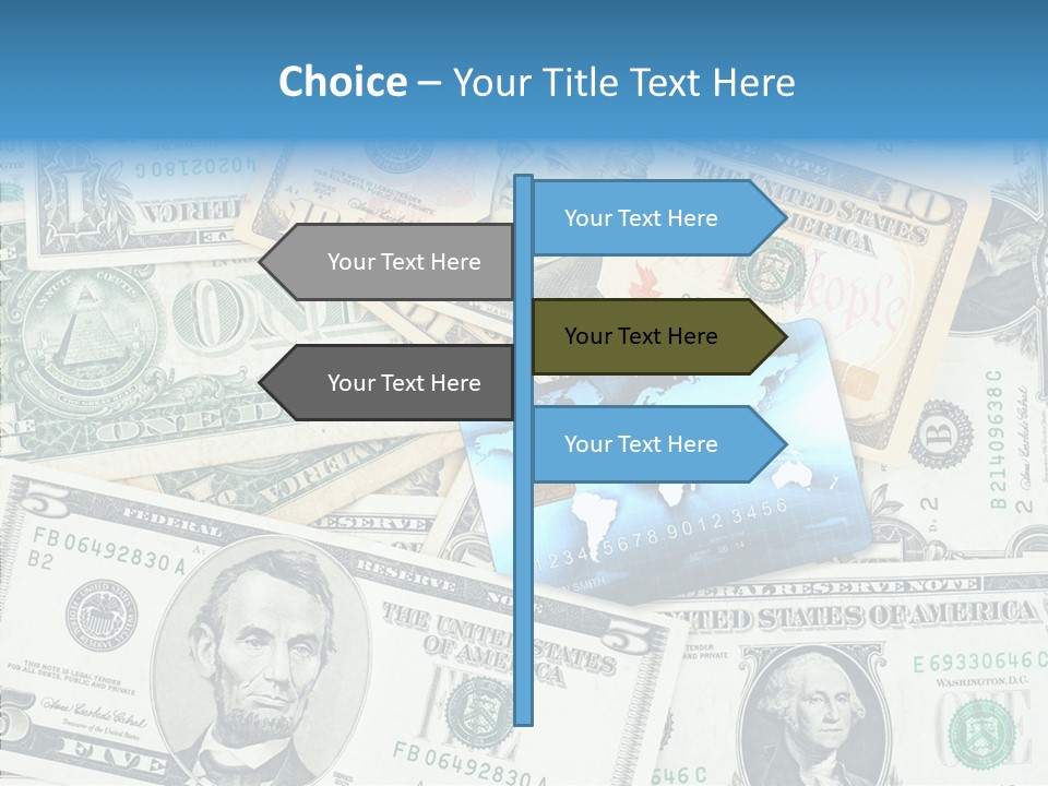 Modern Debit Global PowerPoint Template