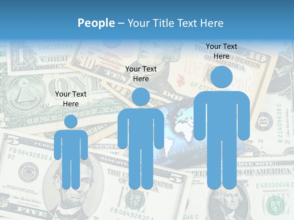 Modern Debit Global PowerPoint Template