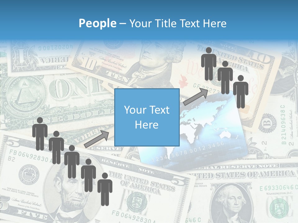 Modern Debit Global PowerPoint Template