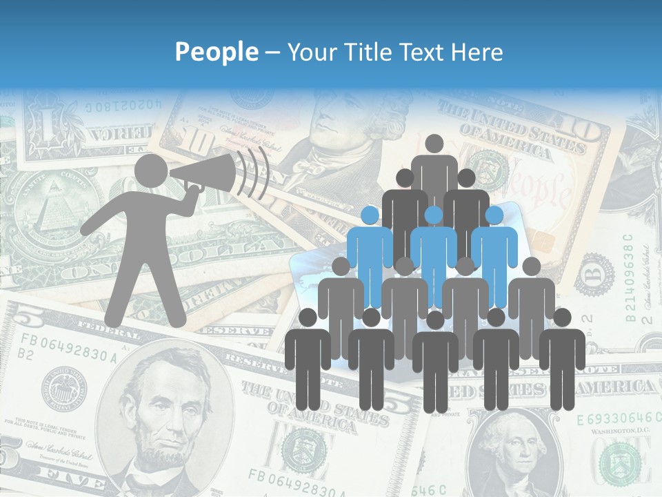 Modern Debit Global PowerPoint Template