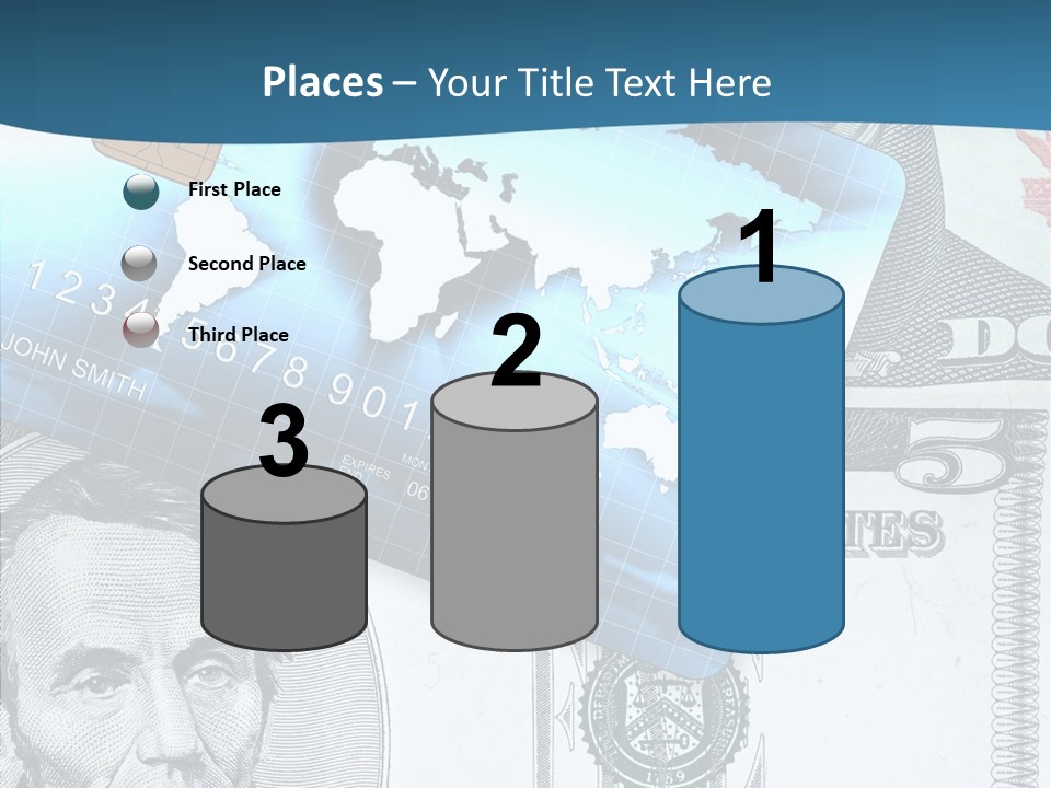 Paying Plastic Electronic PowerPoint Template