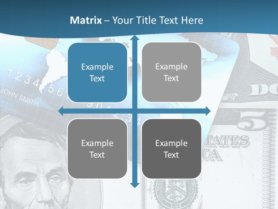 Paying Plastic Electronic PowerPoint Template