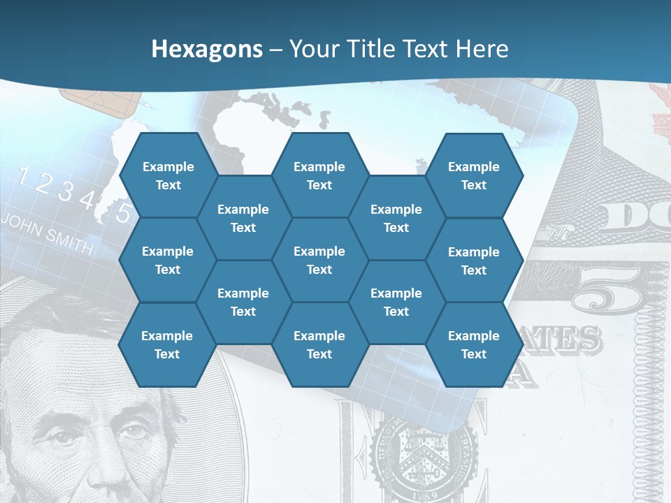 Paying Plastic Electronic PowerPoint Template