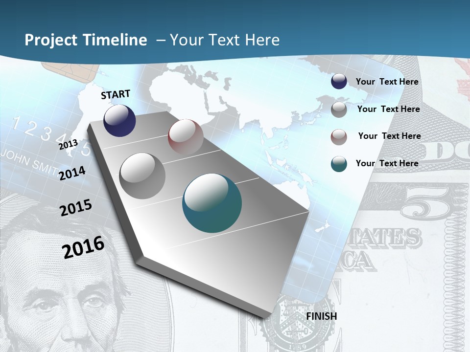 Paying Plastic Electronic PowerPoint Template