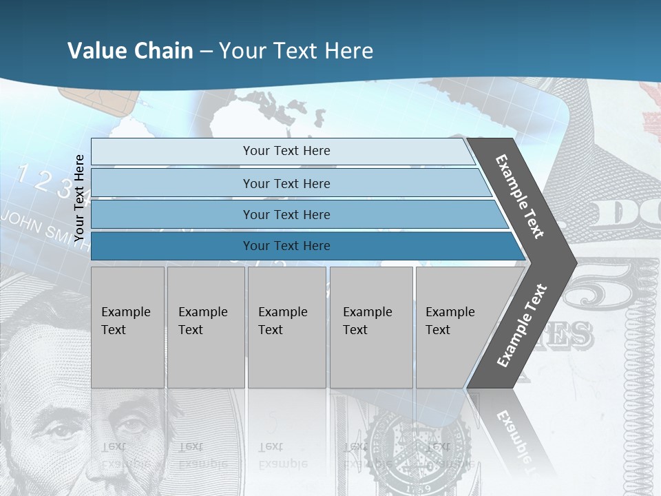 Paying Plastic Electronic PowerPoint Template