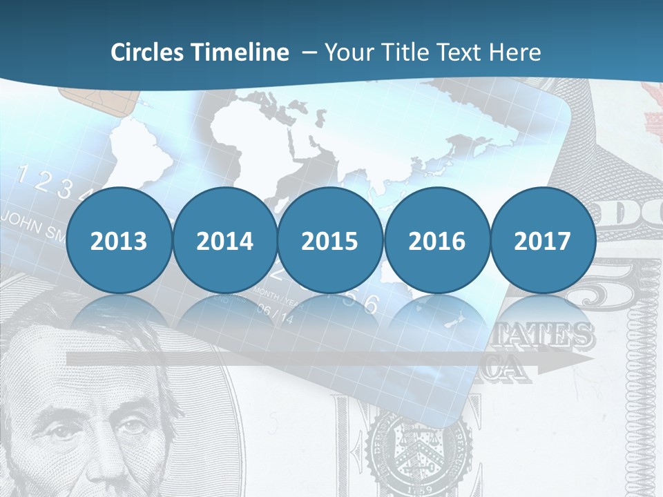 Paying Plastic Electronic PowerPoint Template