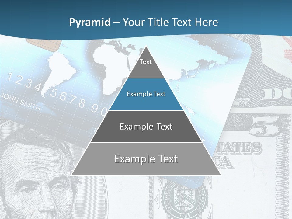 Paying Plastic Electronic PowerPoint Template