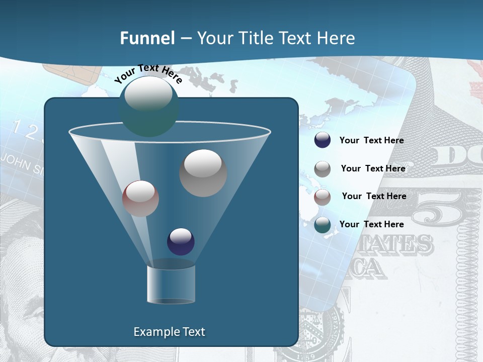 Paying Plastic Electronic PowerPoint Template