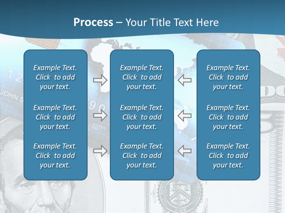 Paying Plastic Electronic PowerPoint Template