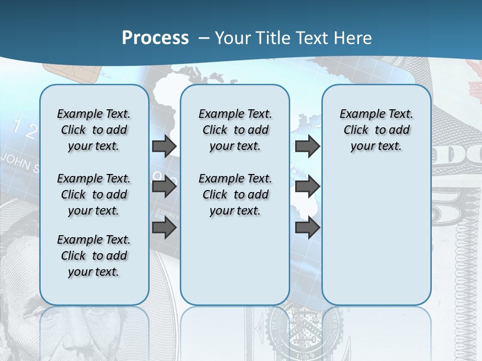 Paying Plastic Electronic PowerPoint Template