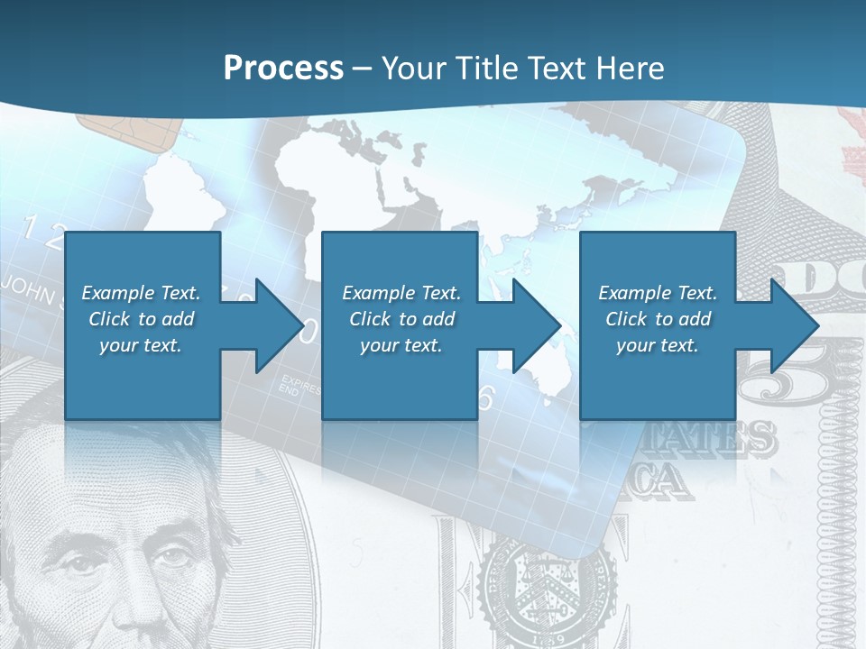 Paying Plastic Electronic PowerPoint Template