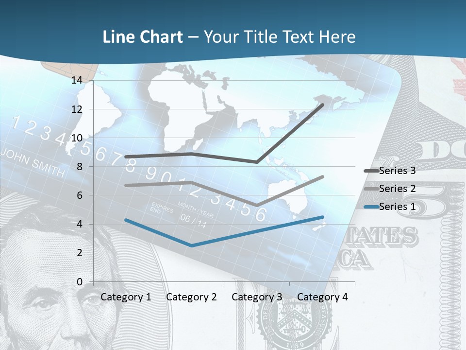 Paying Plastic Electronic PowerPoint Template