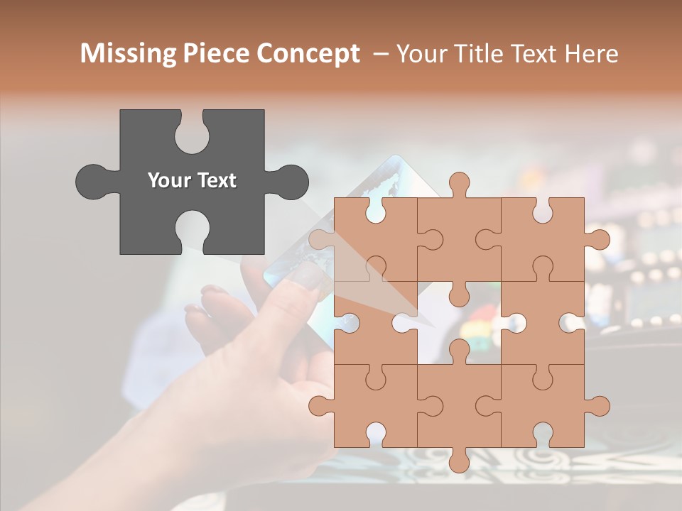 Money Commerce Thumb PowerPoint Template