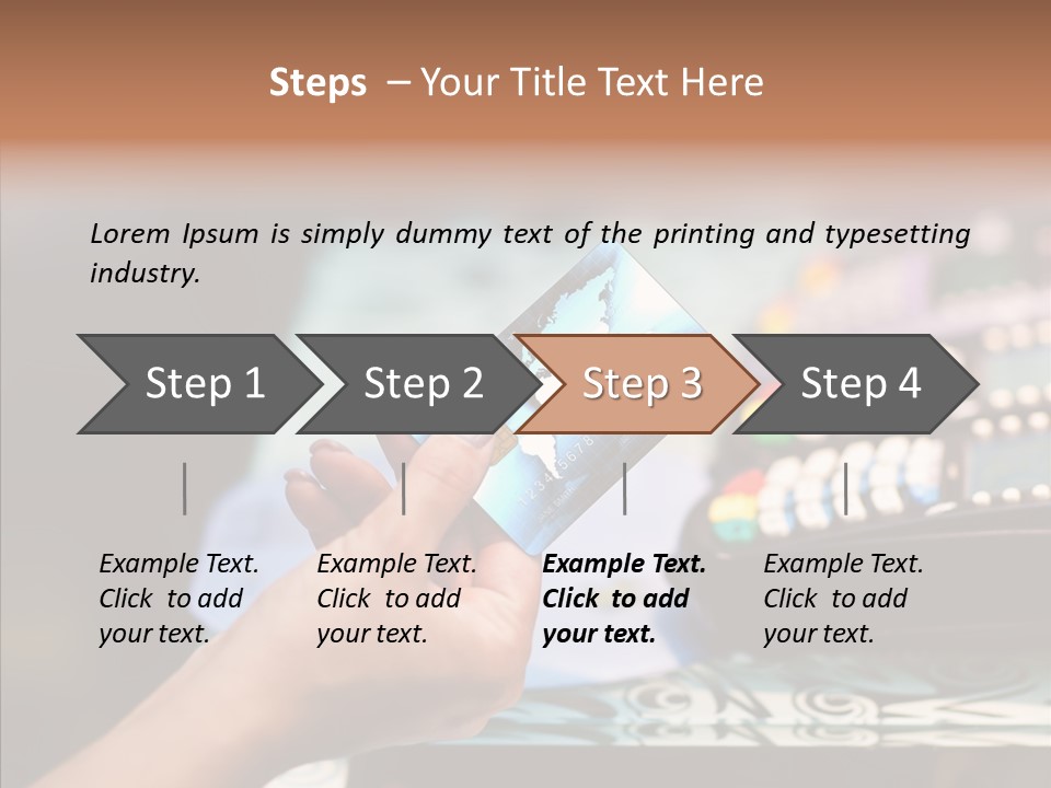 Money Commerce Thumb PowerPoint Template