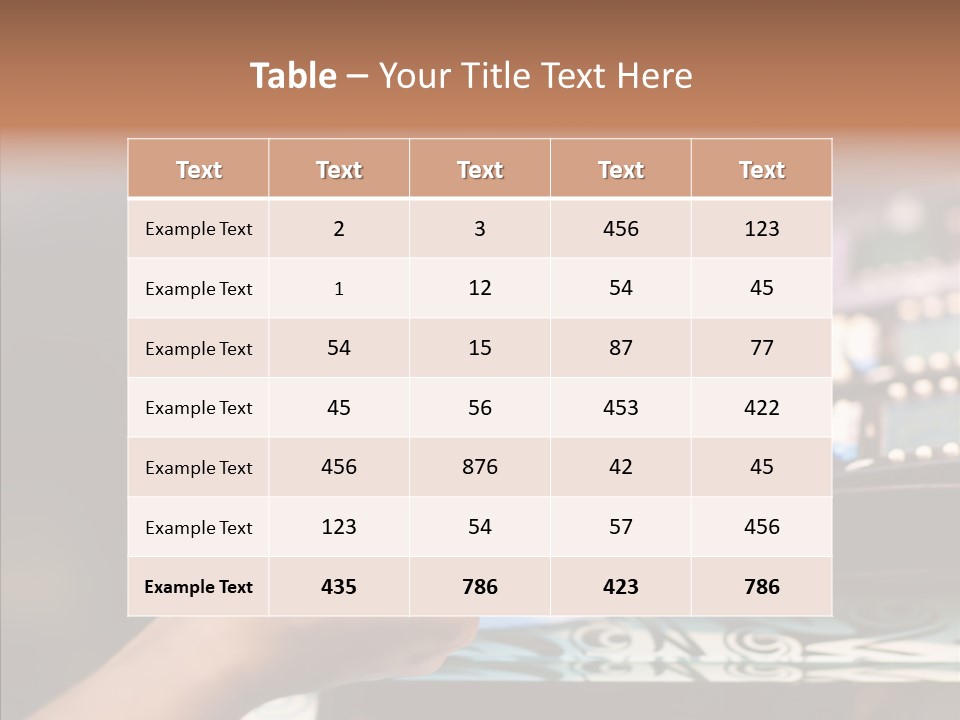 Money Commerce Thumb PowerPoint Template