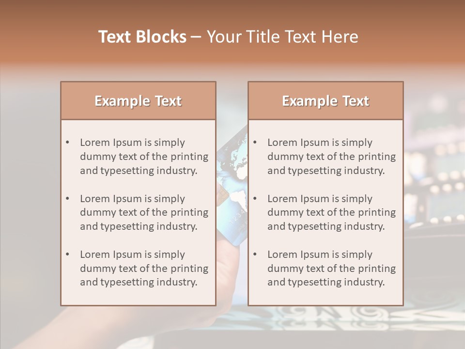 Money Commerce Thumb PowerPoint Template
