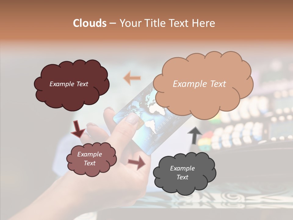 Money Commerce Thumb PowerPoint Template