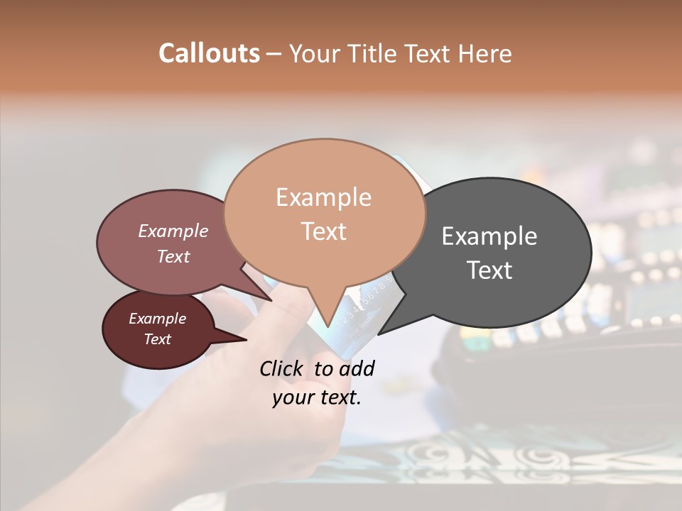 Money Commerce Thumb PowerPoint Template