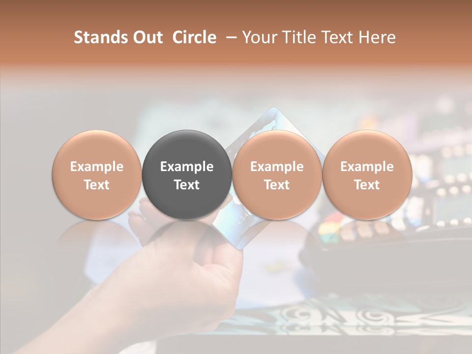 Money Commerce Thumb PowerPoint Template