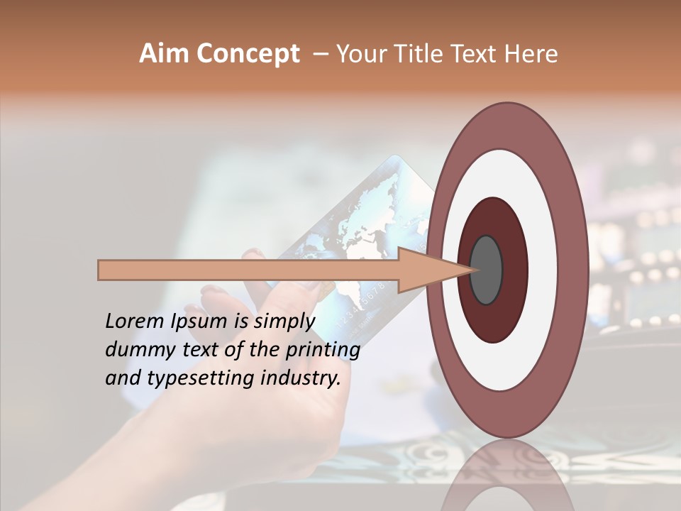 Money Commerce Thumb PowerPoint Template