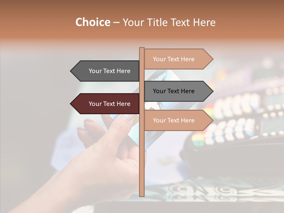 Money Commerce Thumb PowerPoint Template