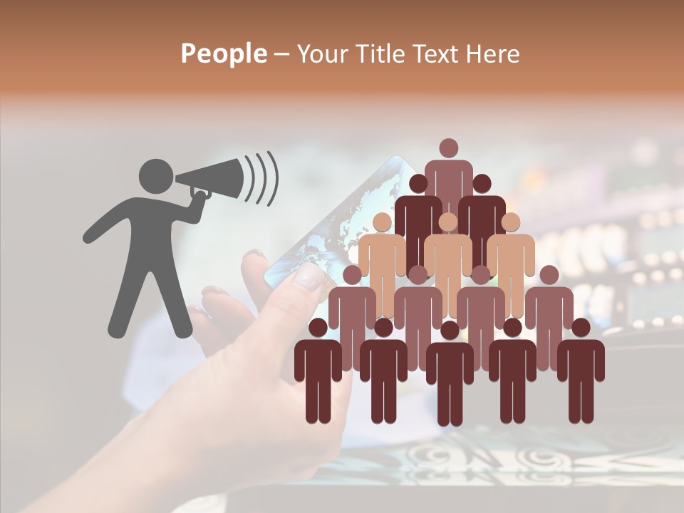 Money Commerce Thumb PowerPoint Template