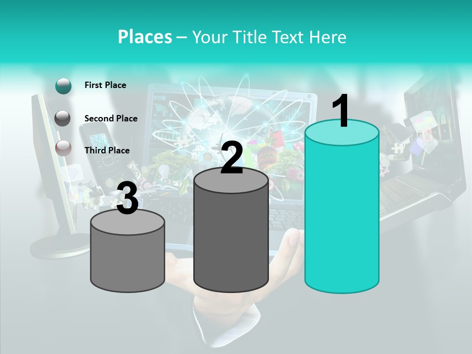 Charts Selecting Generation PowerPoint Template