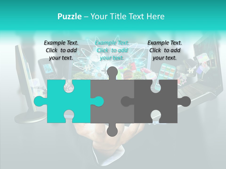 Charts Selecting Generation PowerPoint Template