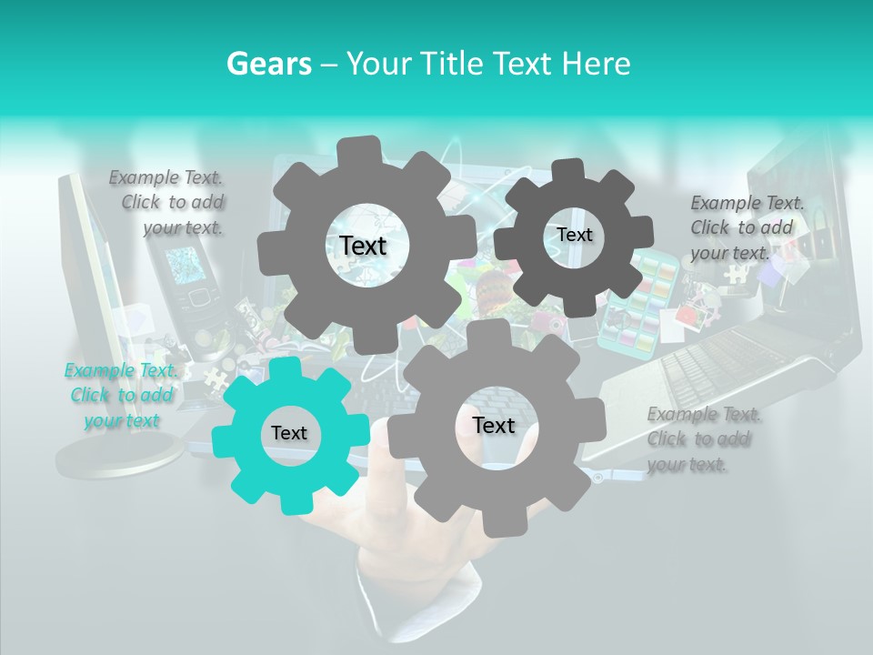 Charts Selecting Generation PowerPoint Template
