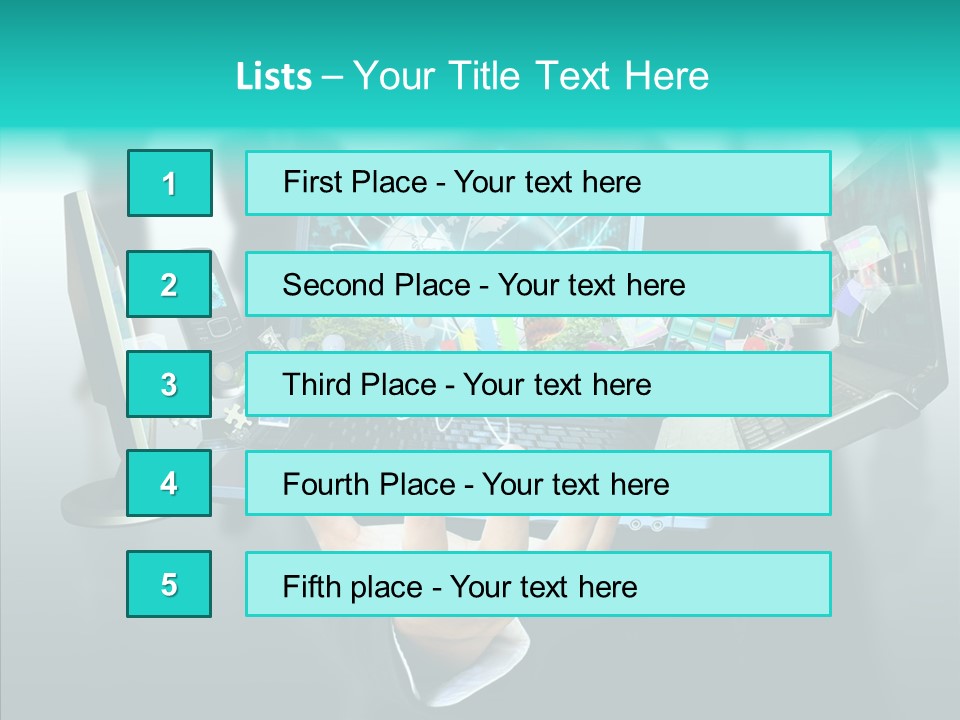 Charts Selecting Generation PowerPoint Template