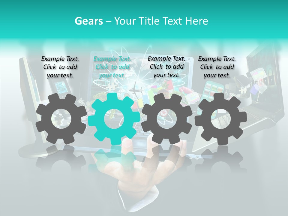 Charts Selecting Generation PowerPoint Template