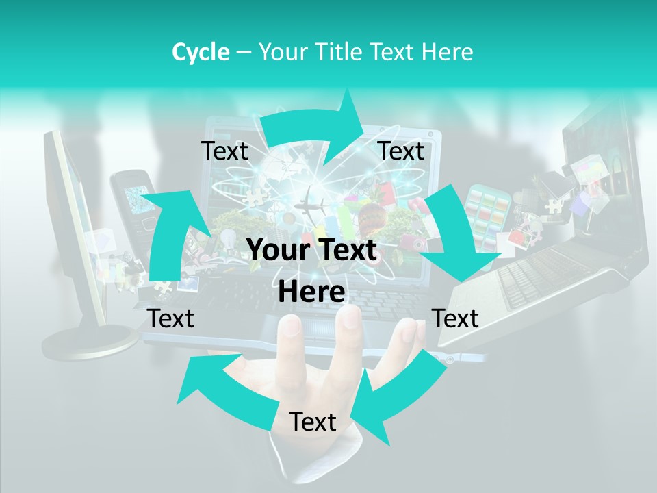 Charts Selecting Generation PowerPoint Template