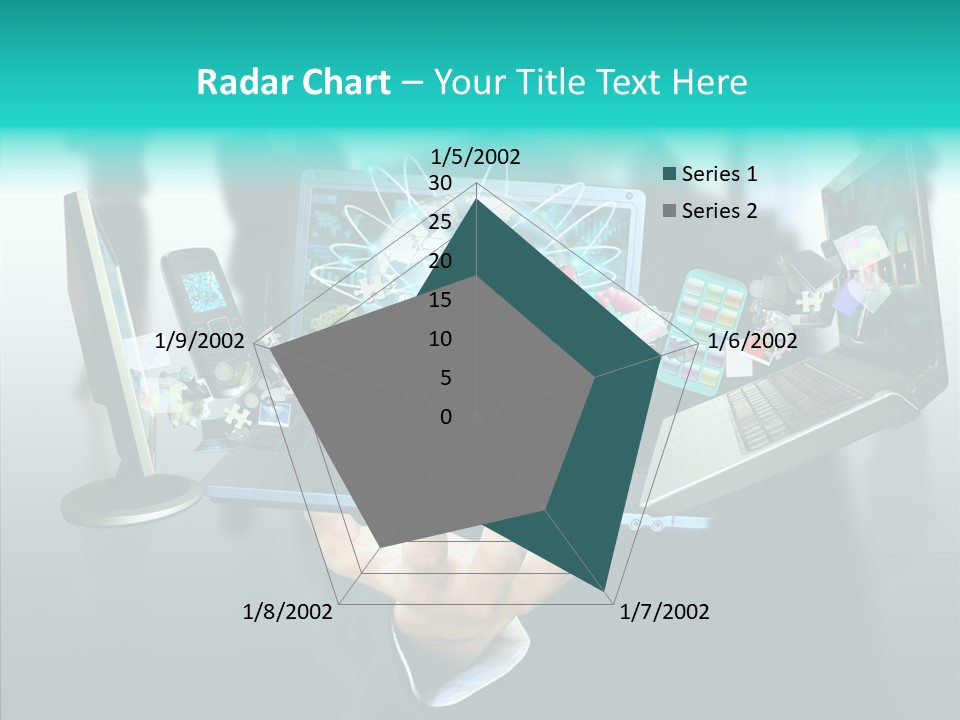 Charts Selecting Generation PowerPoint Template