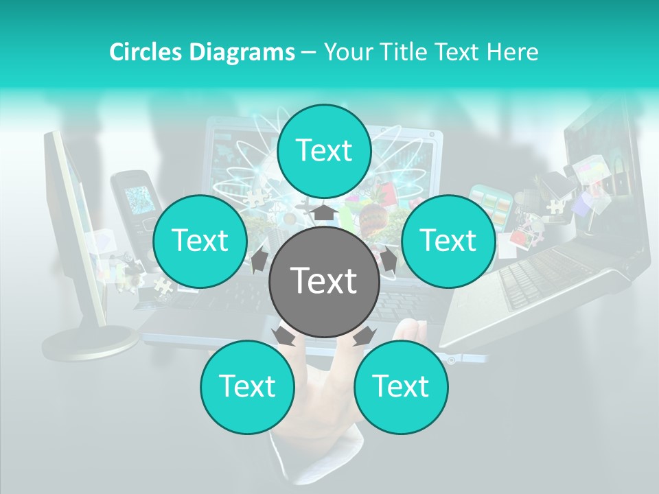 Charts Selecting Generation PowerPoint Template