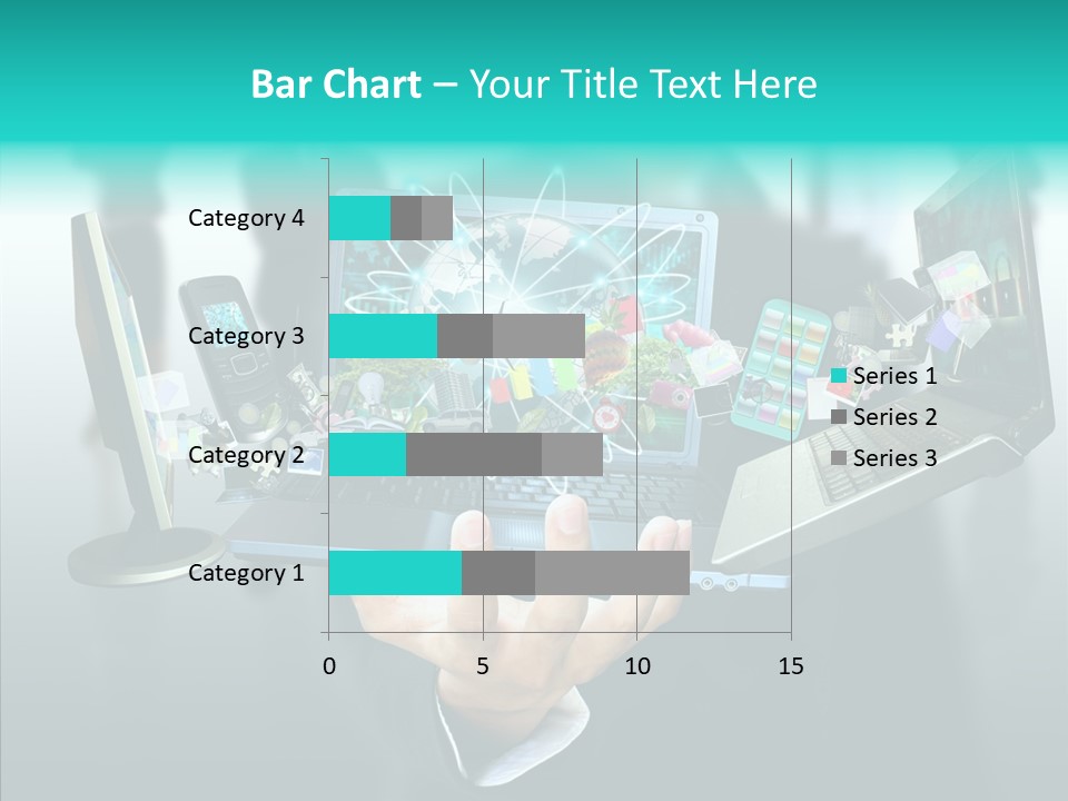 Charts Selecting Generation PowerPoint Template