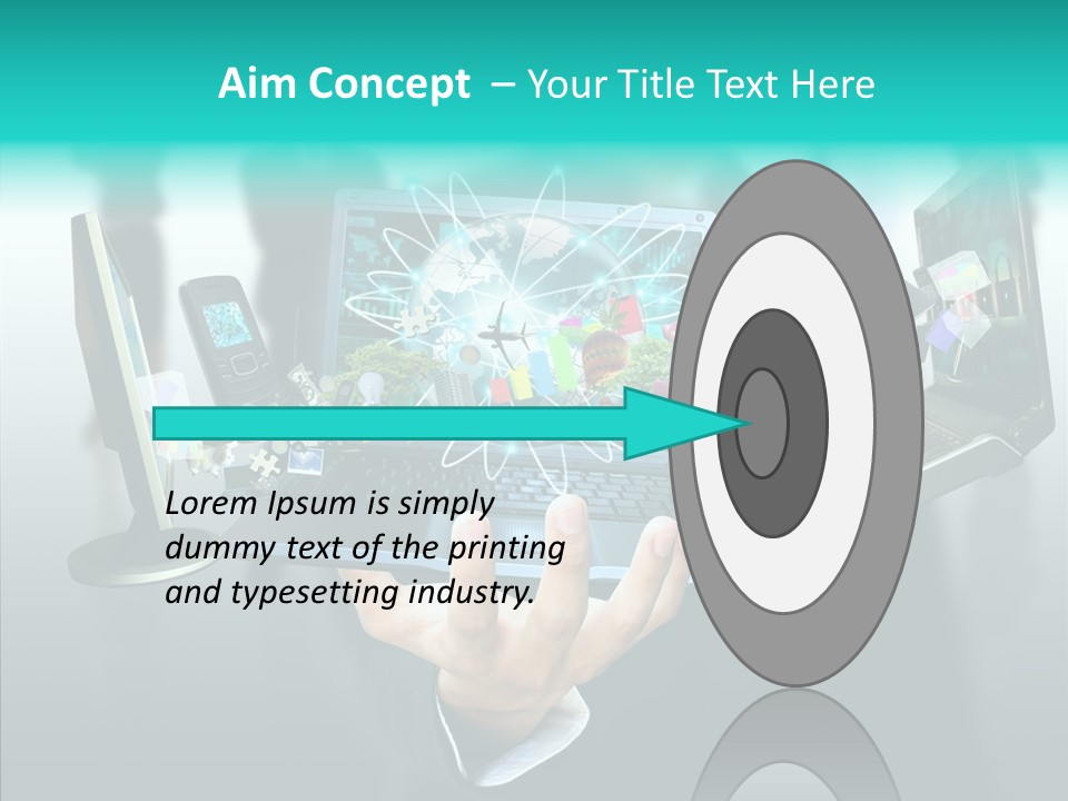 Charts Selecting Generation PowerPoint Template