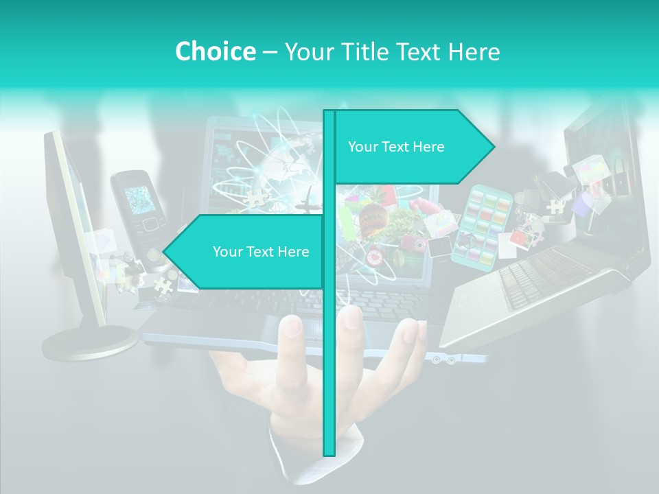 Charts Selecting Generation PowerPoint Template