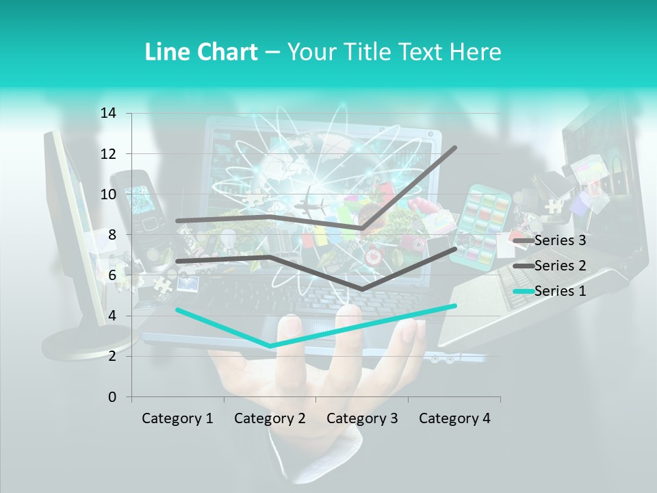 Charts Selecting Generation PowerPoint Template