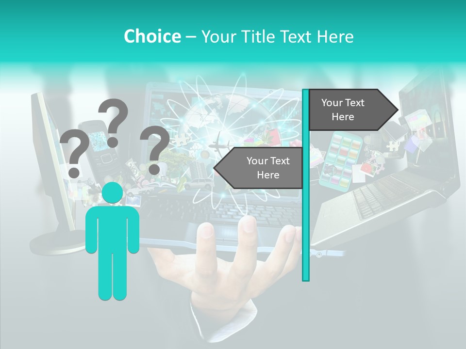 Charts Selecting Generation PowerPoint Template