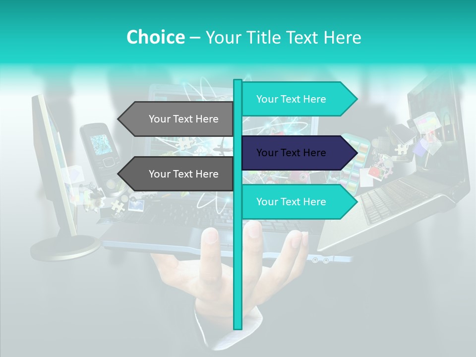 Charts Selecting Generation PowerPoint Template