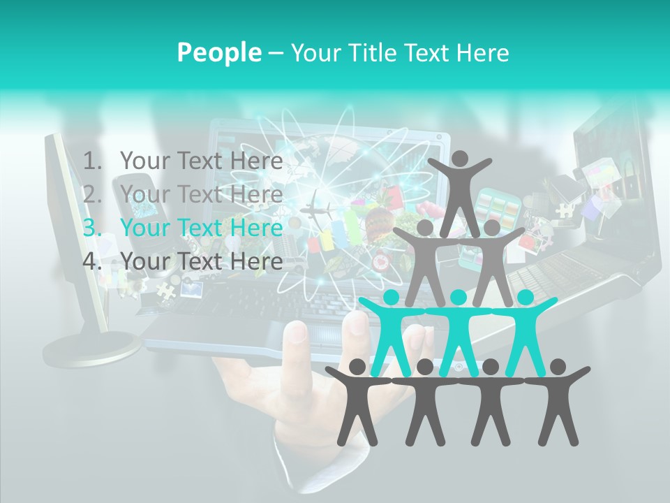 Charts Selecting Generation PowerPoint Template