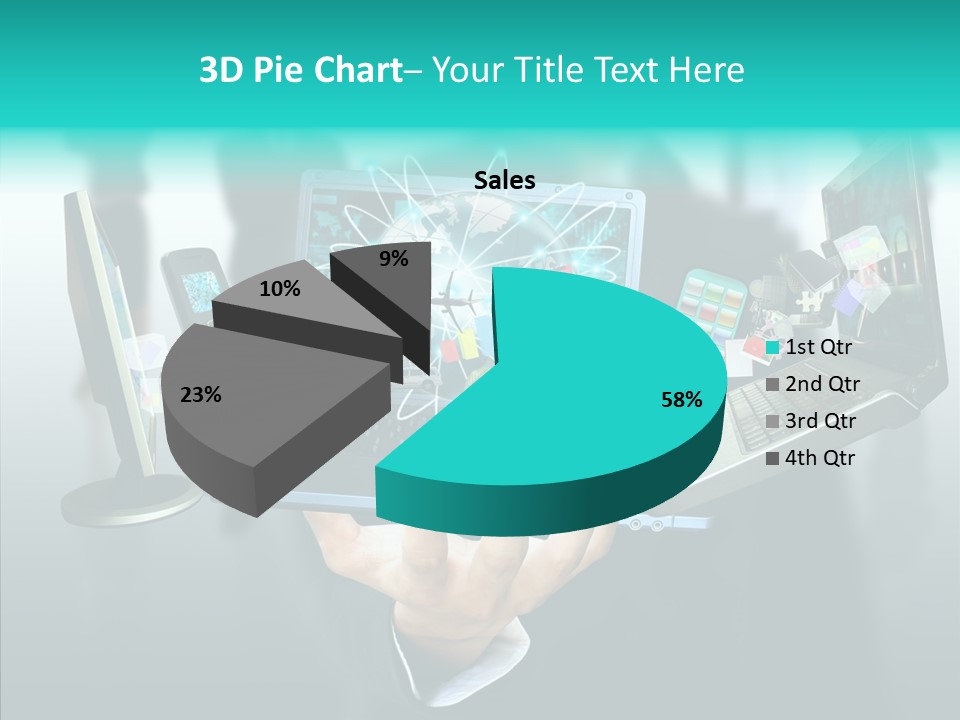Charts Selecting Generation PowerPoint Template