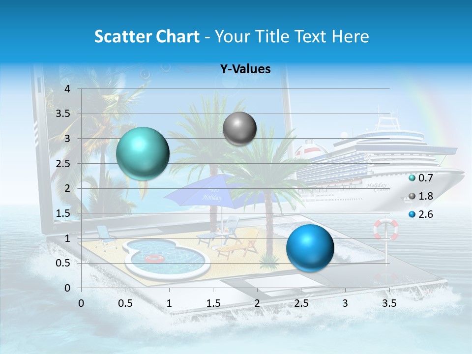 Last Minute Palmen Buchen PowerPoint Template
