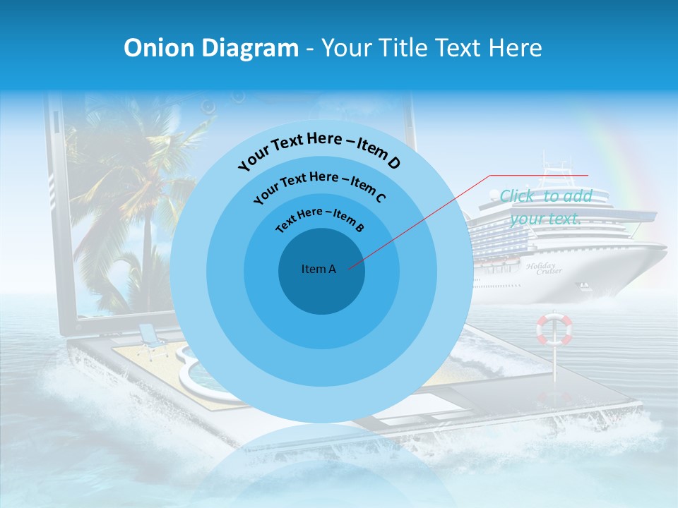 Last Minute Palmen Buchen PowerPoint Template