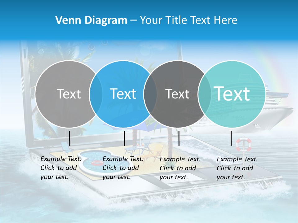 Last Minute Palmen Buchen PowerPoint Template