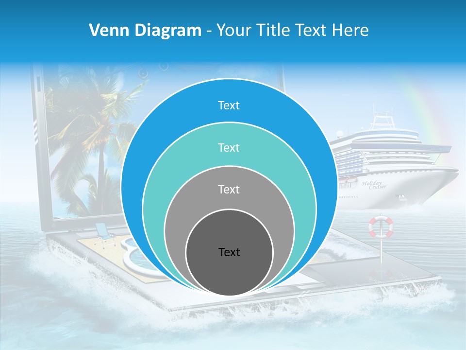 Last Minute Palmen Buchen PowerPoint Template